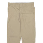DICKIES Mens Trousers Beige Slim Straight W34 L28