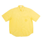 C.B. Womens Plain Shirt Yellow 90s UK 14