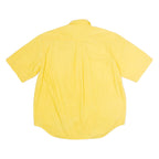 C.B. Womens Plain Shirt Yellow 90s UK 14