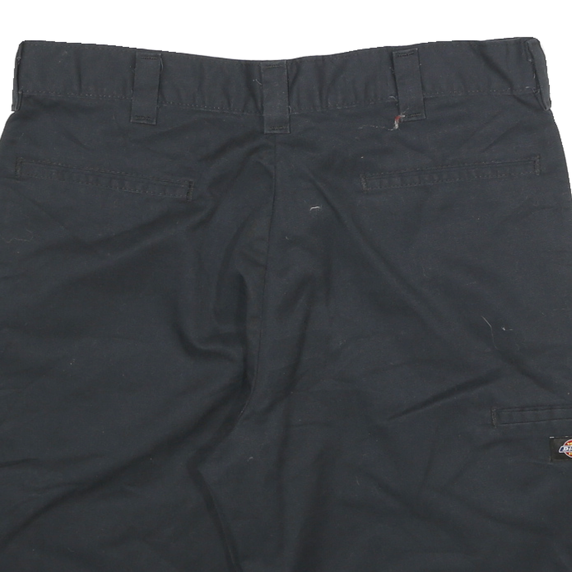 DICKIES Mens Black Casual Cotton Blend Shorts 2XL W34 Workwear Relaxed Fit