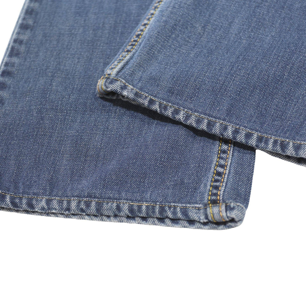 DIESEL Mens Jeans Blue Regular Straight Denim Medium W34 L29 Classic Cotton