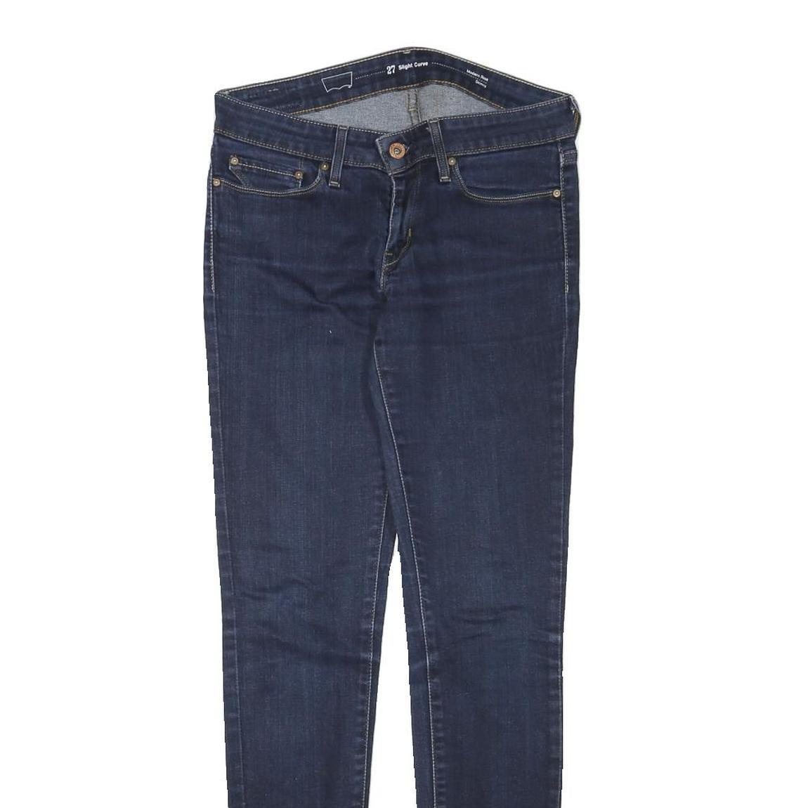 LEVI'S Womens Jeans Blue Slim Skinny Denim Medium W28 L30 Stylish Cotton Blend
