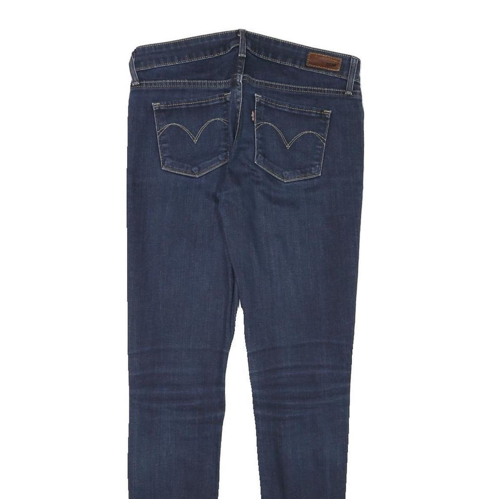 LEVI'S Womens Jeans Blue Slim Skinny Denim Medium W28 L30 Stylish Cotton Blend