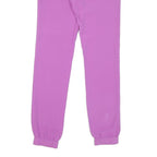 JOSEPH Womens Polyester Blend Lilac Regular Fit Trousers W30 L32 Stylish Zip