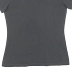 MAMMUT Womens Grey Graphic T-Shirt S Short Sleeve V-Neck Outdoor Casual