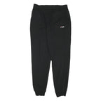 FILA Mens Joggers Black S W28 L28 Slim Tapered Comfort Sports Casual Wear