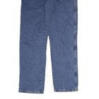 WRANGLER Mens Regular Fit Blue Denim Jeans W36 L32 Classic Cotton Zip Closure