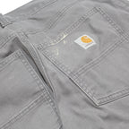 CARHARTT Mens Cotton Blend Grey Relaxed Straight Trousers W31 L32 Workwear
