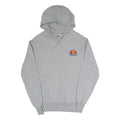 ELLESSE Mens Grey Hoodie S Cotton Blend Pullover Logo Casual Sweatshirt