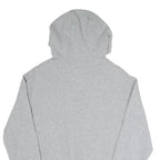 ELLESSE Mens Grey Hoodie S Cotton Blend Pullover Logo Casual Sweatshirt