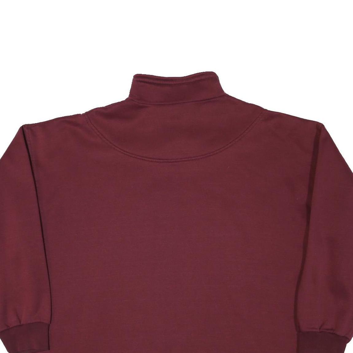 MARINO Mens Maroon XL Pullover Sweatshirt Cotton Blend Ozone Seafront Hotel