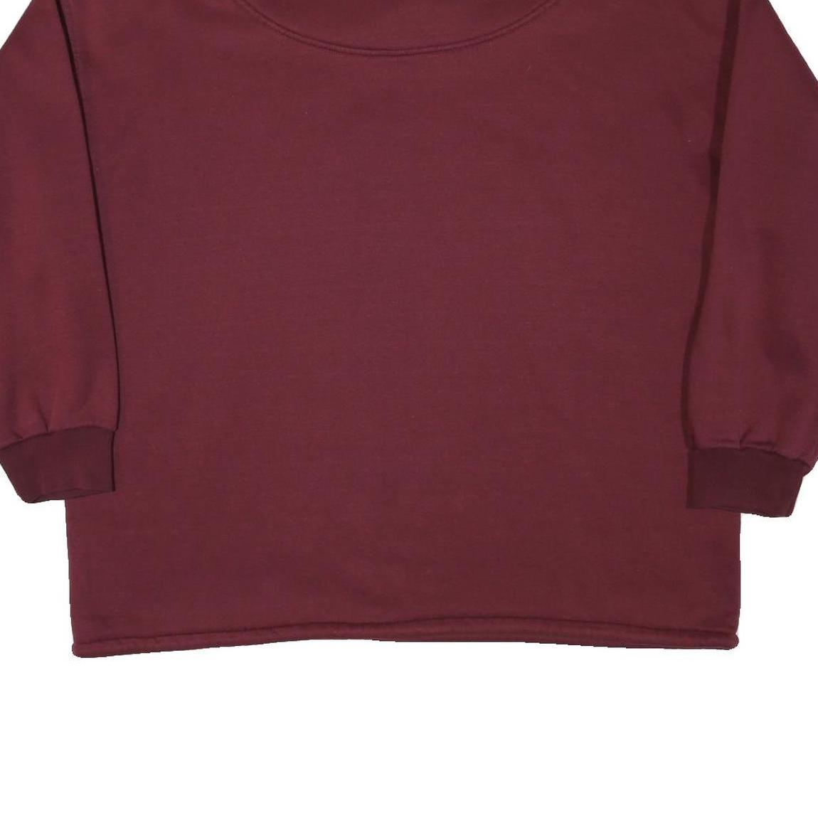 MARINO Mens Maroon XL Pullover Sweatshirt Cotton Blend Ozone Seafront Hotel