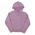 CHAMPION Womens Purple Hoodie S Classic Logo Cotton Blend Comfortable Fit