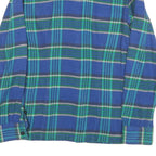 PATAGONIA Womens Blue & Green Checked Shirt UK 6 Long Sleeve Button Front Casual