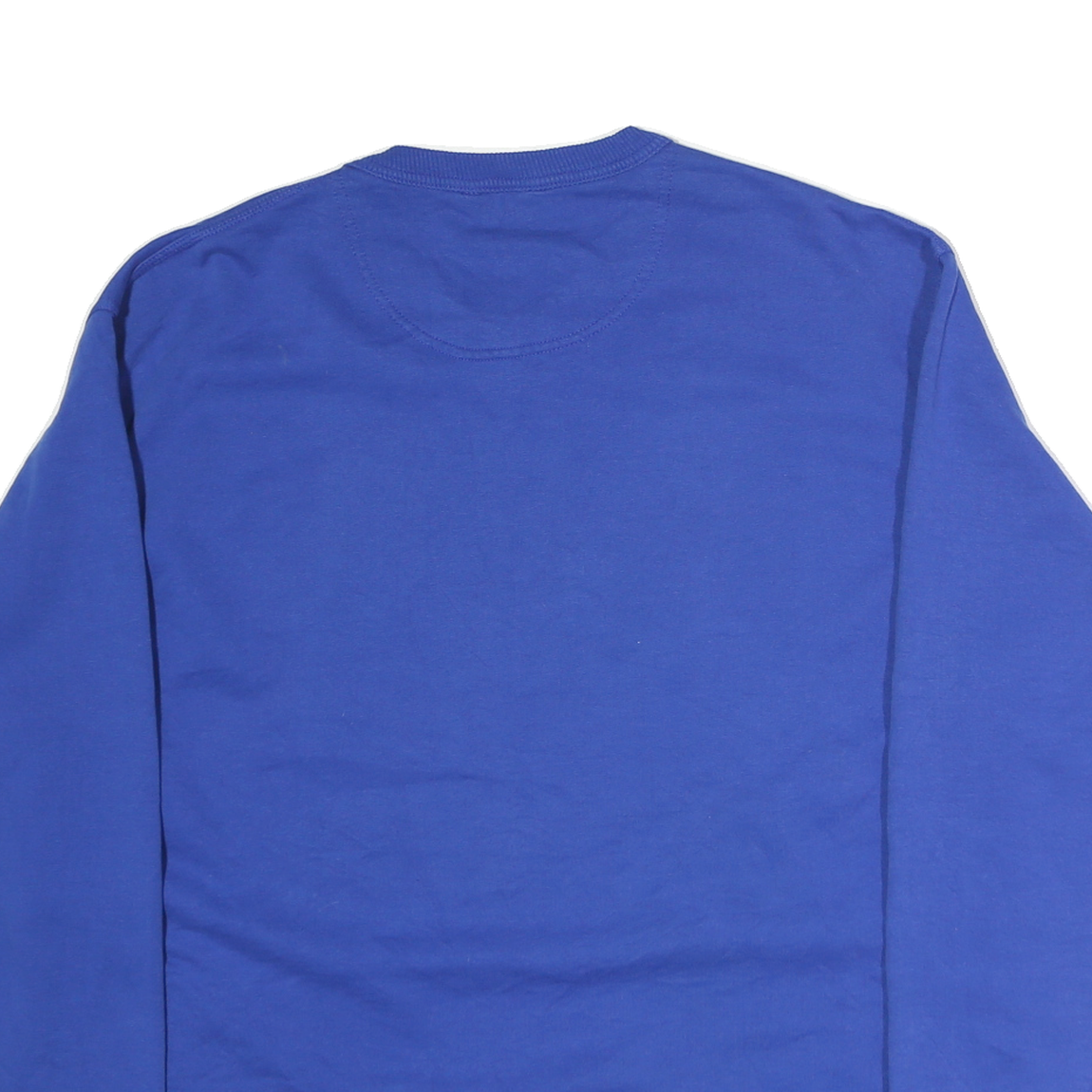 CHAMPION Mens Blue Crew Neck XL Cotton Sweatshirt Pullover Classic Logo