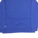 CHAMPION Mens Blue Crew Neck XL Cotton Sweatshirt Pullover Classic Logo
