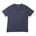 BERGHAUS Mens Navy Blue Graphic T-Shirt XL Short Sleeve Crew Neck Cotton Blend