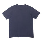 BERGHAUS Mens Navy Blue Graphic T-Shirt XL Short Sleeve Crew Neck Cotton Blend