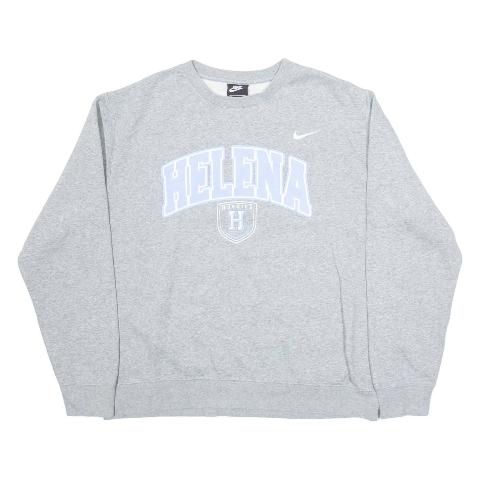 NIKE Helena Huskies Womens Sweatshirt Grey USA L