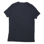 JACK WILLS Mens Navy Blue Graphic T-Shirt S Short Sleeve Crew Neck Casual