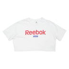 REEBOK Cropped Womens T-Shirt White L