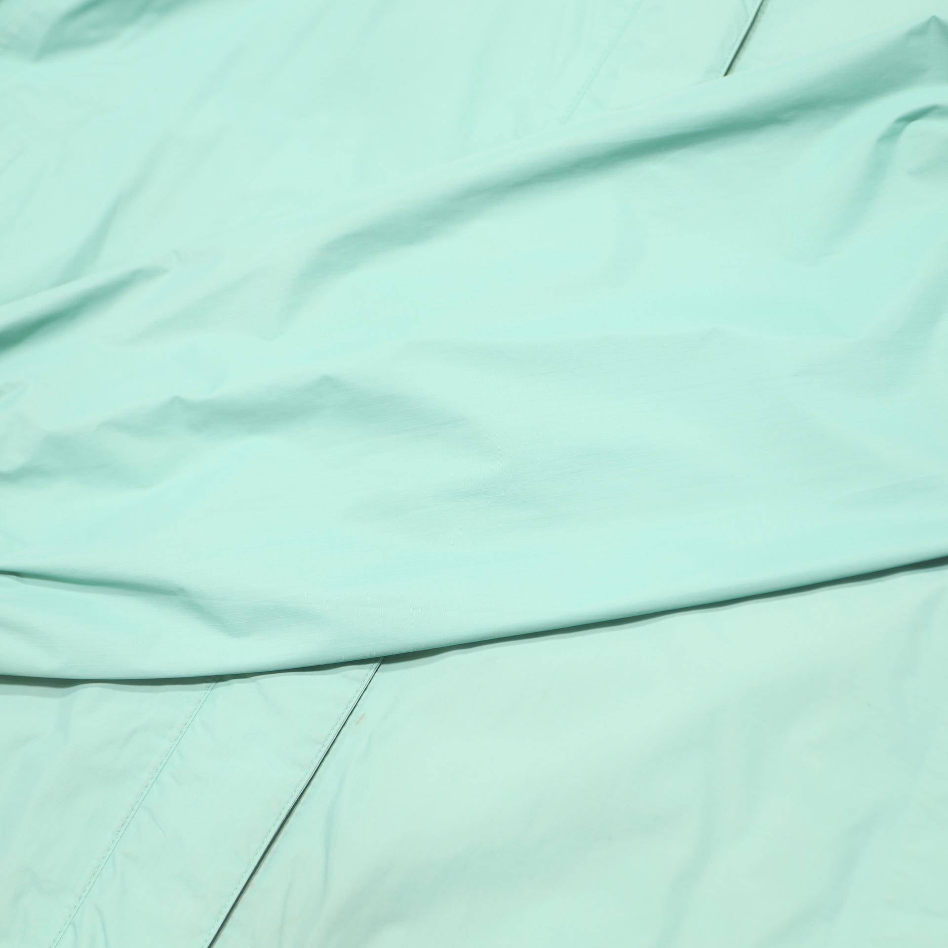 JACK WOLFSKIN Womens Turquoise Jacket XL Polyamide Zip Hooded Waterproof Outdoor