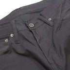 LEVI'S Mens Slim Black Cotton Blend Trousers W30 L29 Zip Closure Straight Leg