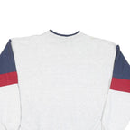 SUN Mens Grey Blue & Red Silverton Colorado Crew Neck L Sweatshirt Cotton Blend