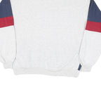 SUN Mens Grey Blue & Red Silverton Colorado Crew Neck L Sweatshirt Cotton Blend