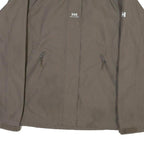 HELLY HANSEN Womens Brown Zip Jacket M Polyester Blend Lightweight Outdoor Shell