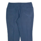 ADIDAS Womens Trousers Blue Slim Tapered W32 L25