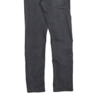 LEVI'S 502 Boys Jeans Black Slim Skinny Denim Medium W28 L30 Zip Cotton Blend