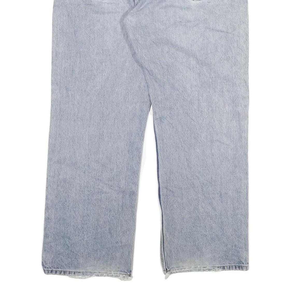 CARHARTT Mens Jeans Blue Loose Straight Denim Light W40 L30 Casual Workwear