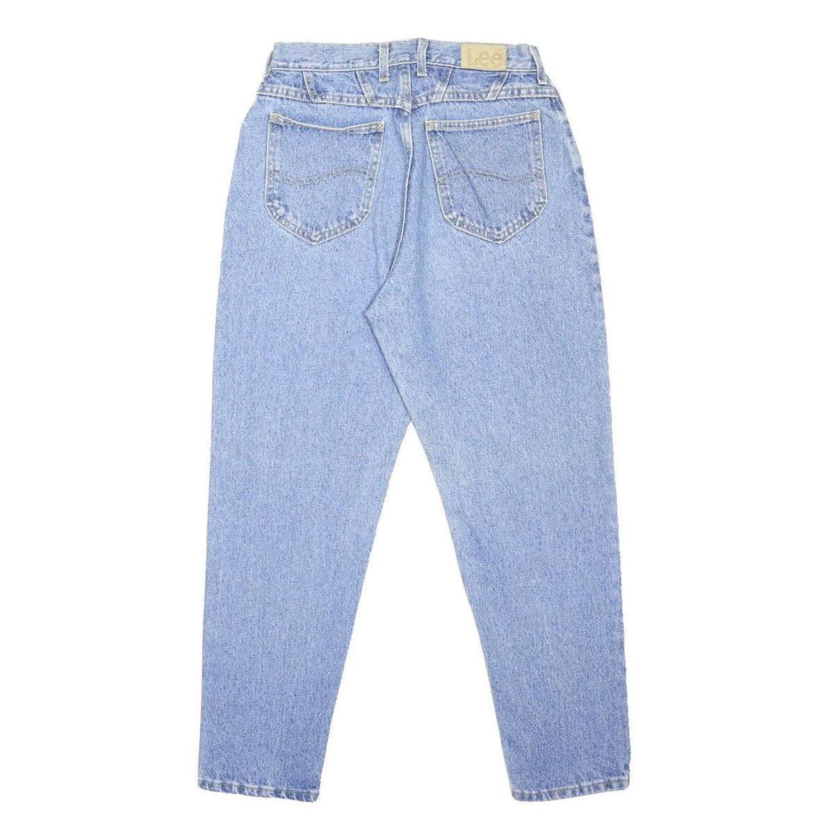 LEE Mens Relaxed Cotton Denim Light Blue Jeans W28 L28 Classic Zip Closure
