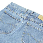 LEE Mens Relaxed Cotton Denim Light Blue Jeans W28 L28 Classic Zip Closure