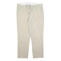 POLO RALPH LAUREN Mens Cotton Blend Beige Regular Fit Straight Leg Trousers W34
