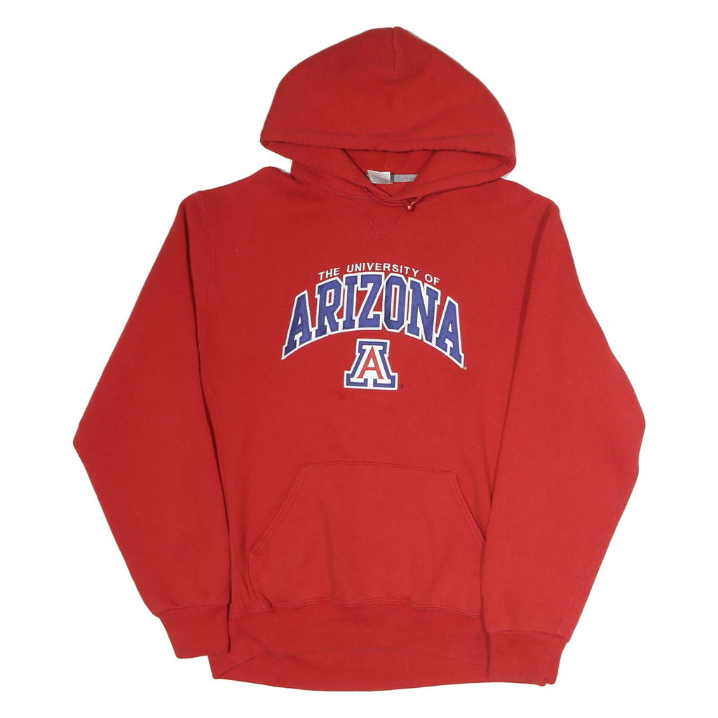 RUSSELL ATHLETIC Mens Red University Of Arizona Pullover Hoodie L Comfortable