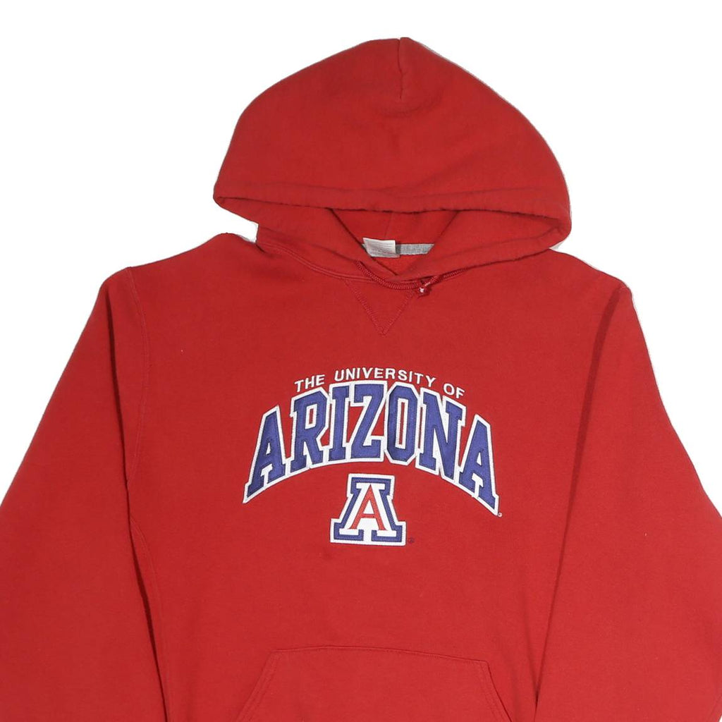 RUSSELL ATHLETIC Mens Red University Of Arizona Pullover Hoodie L Comfortable