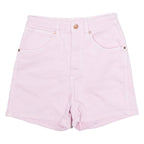 WRANGLER Mom Womens Denim Shorts Pink XS W24