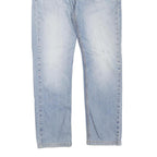 LEVI'S 511 Slim Womens Jeans Blue Regular Slim Denim Light W32 L30 Zip Cotton