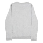 ADIDAS Womens Grey Sweatshirt Crew Neck S Cotton Blend Casual Pullover