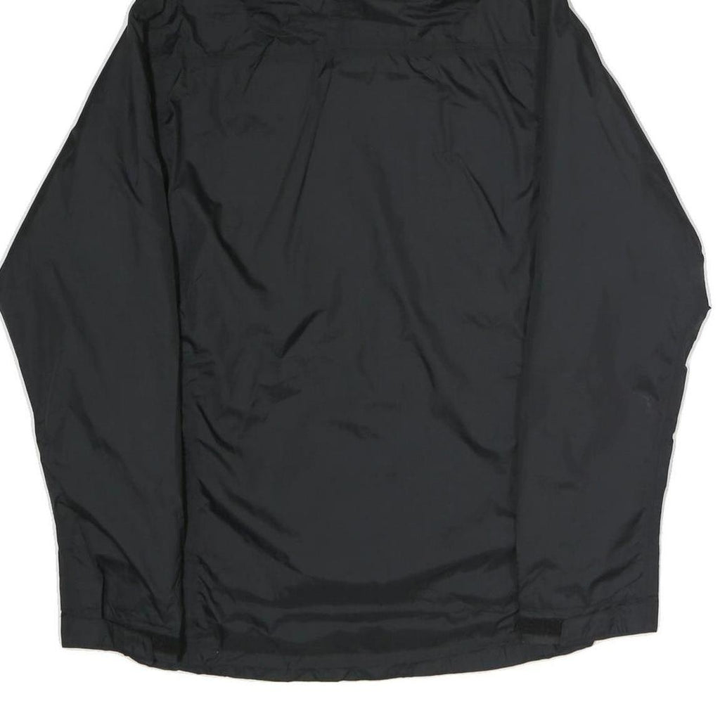 ADIDAS Mens Black Track & Field Jacket S Polyester Zip Hooded Plain Sportswear