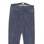 CALVIN KLEIN JEANS Womens Blue Slim Skinny Denim Medium W32 L27 Cotton Blend Zip