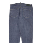 CALVIN KLEIN JEANS Womens Blue Slim Skinny Denim Medium W32 L27 Cotton Blend Zip