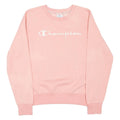 CHAMPION Womens Sweatshirt Pink M