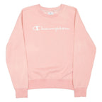 CHAMPION Womens Sweatshirt Pink M