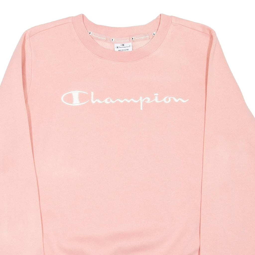 CHAMPION Womens Sweatshirt Pink M
