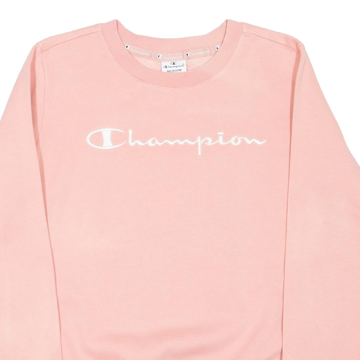 CHAMPION Womens Sweatshirt Pink M
