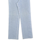 ANGEL Womens Jeans Blue Regular Straight Denim Light W26 L28 Stretch Zip