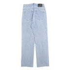 ANGEL Womens Jeans Blue Regular Straight Denim Light W26 L28 Stretch Zip